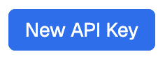 The New API key button.