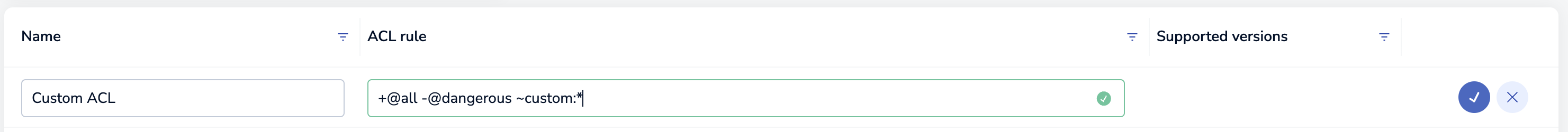 Add Redis ACL.