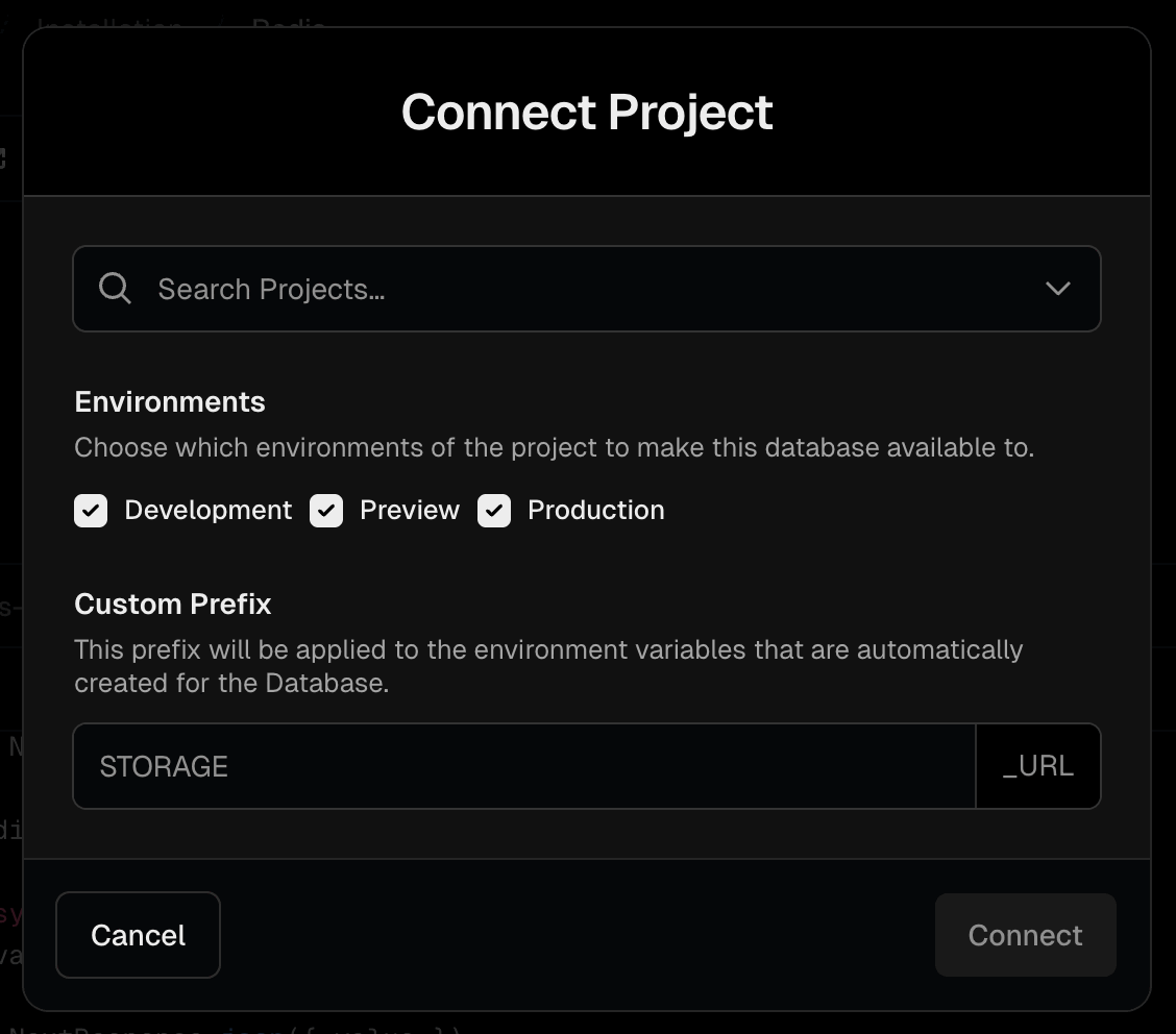 Connect project