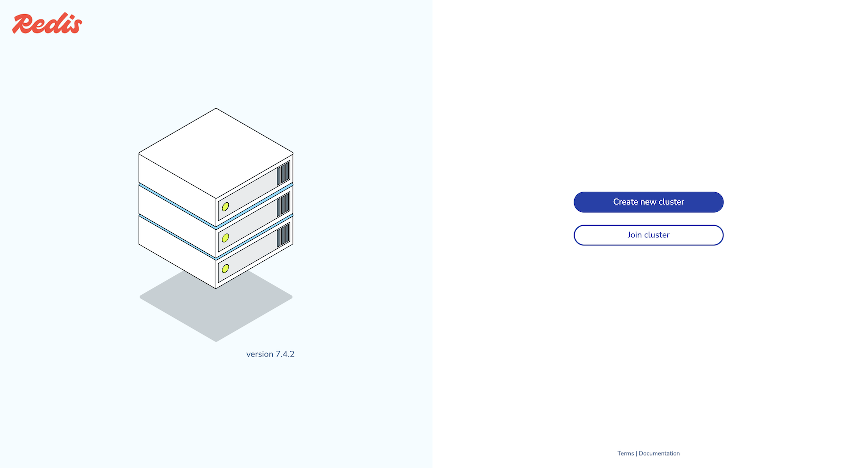 When you first install Redis Software, you need to set up a cluster.